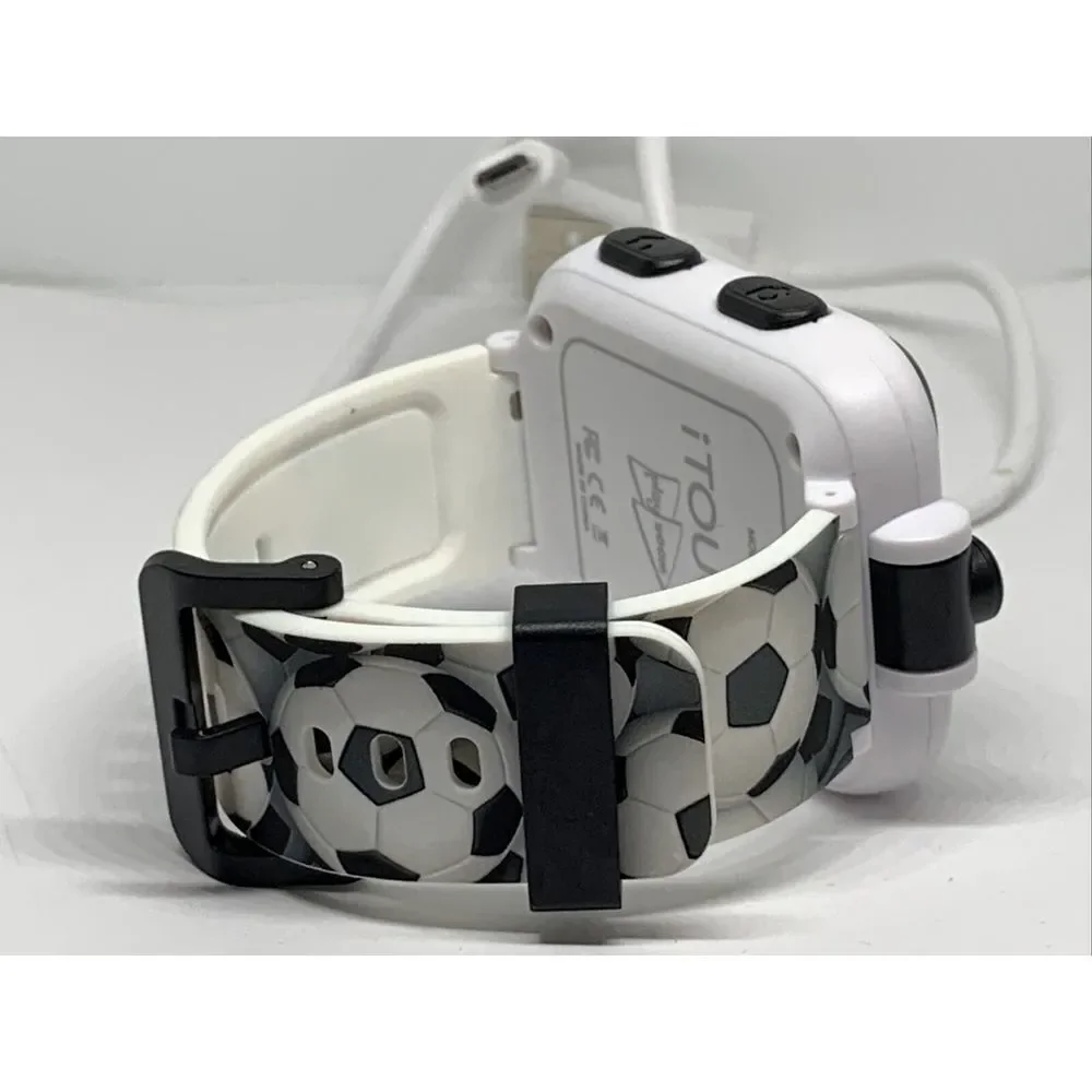 iTouch PlayZoom IPZ03517M62C-BLT Kids Black Sports Print Smart Watch NWC205